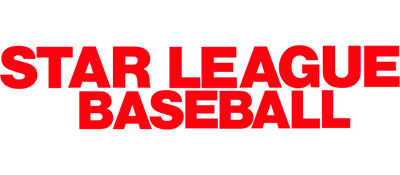 Star League Baseball logo for Commodore 64
